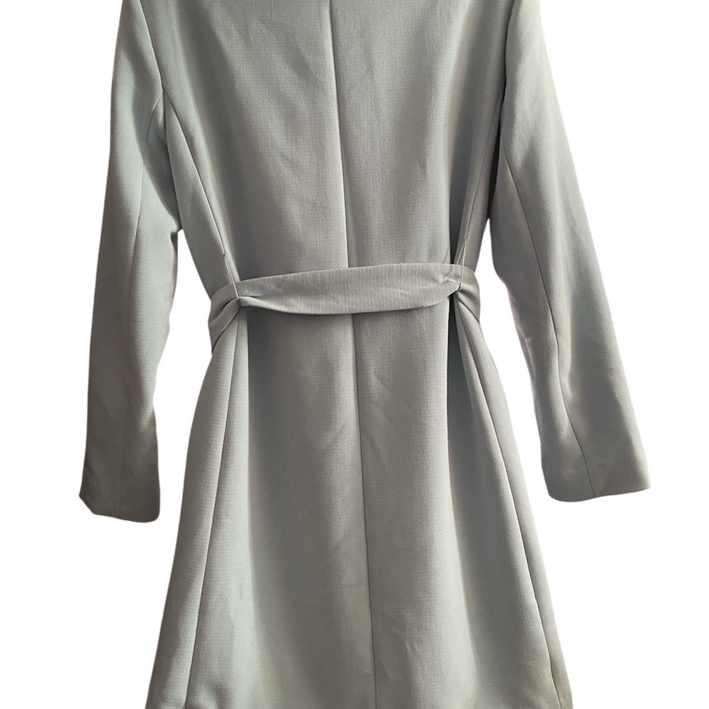 Ralph Lauren Black Label Sky Blue Trench Coat - Picture 4 of 4